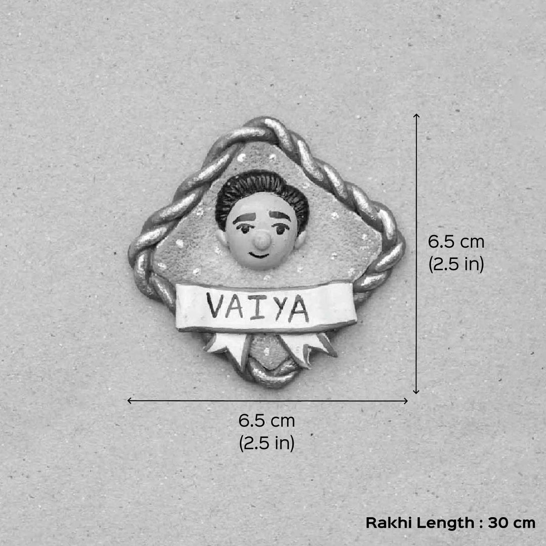 Photo Personalized Handmade Caricature Diamond Clay Fridge Magnet