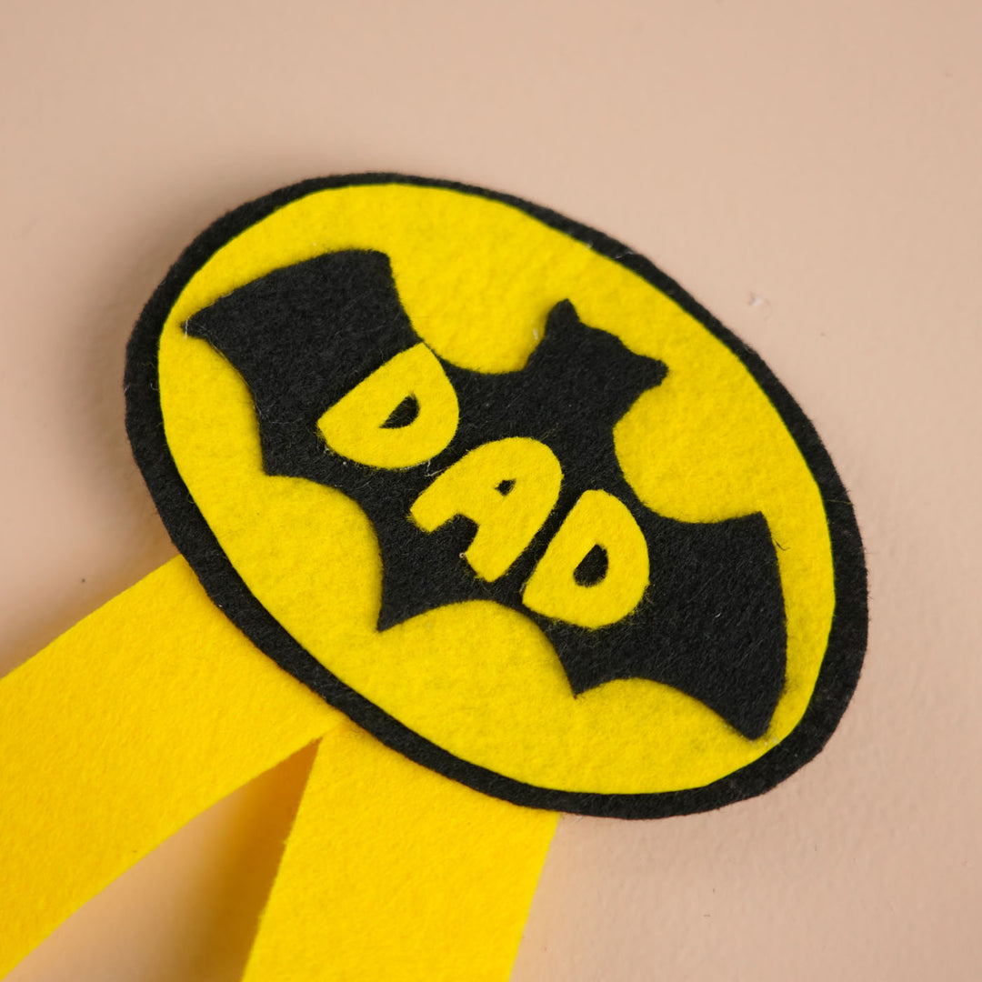 Handmade Batman Theme Felt Party Decor