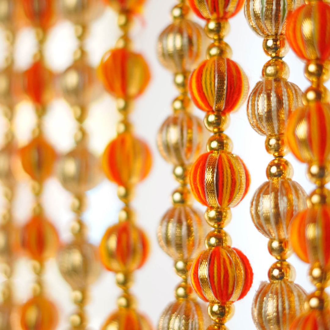 10 Pc | Moli Pom Pom & Gota Hanging Set with Bells