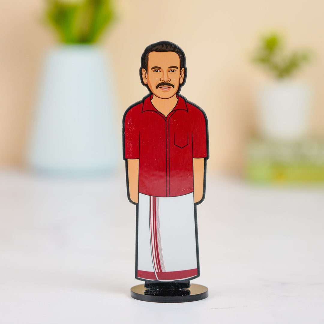 Photo Personalized Printed Acrylic Full Length Caricature Cutout