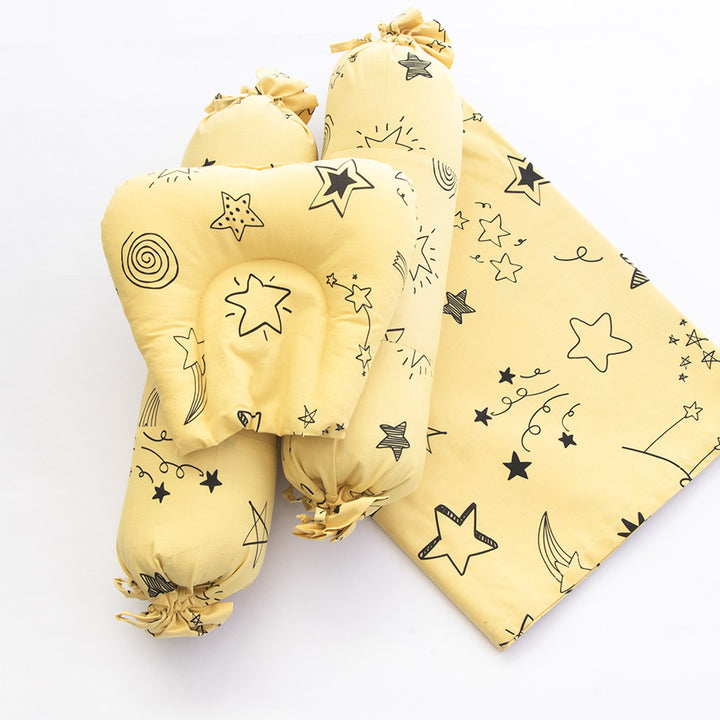 10 Pc | Personalized Superbaby & Doodle Stars Gift Basket | 0-4 Years