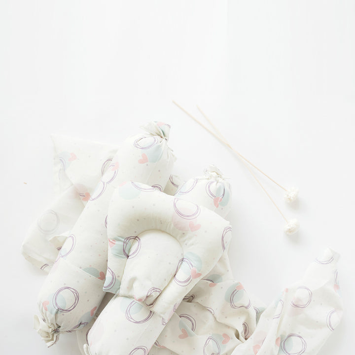 10 Pc | Personalized Sky & Love Infant Gift Basket | 0-4 Years