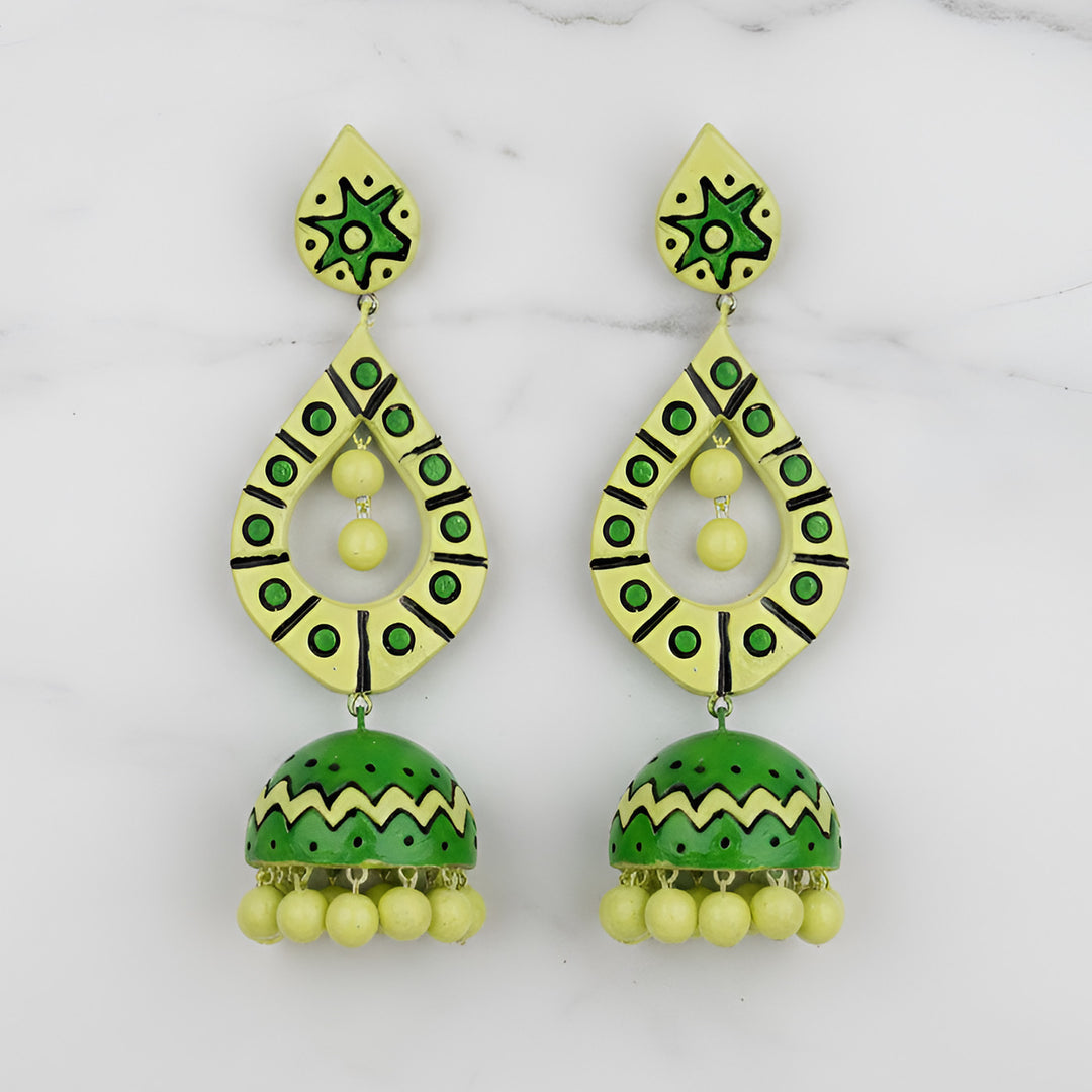 Handmade Happy Hues Terracotta Earrings