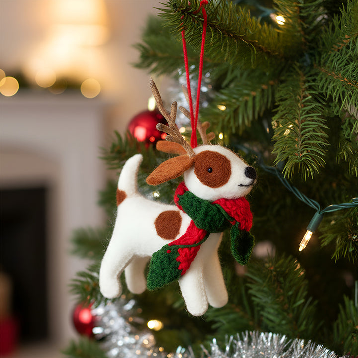 Gilly The Goodest Felt Ornament For Christmas Tree Decoration