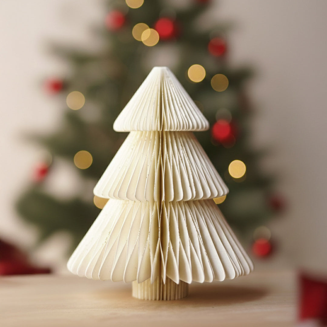 Handmade Paper Honeycomb Christmas Tree For Decoration