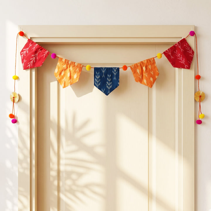 60 In | Handcrafted Ikat Silk Toran