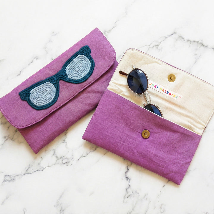 Handmade Dori Work Vibrant Eyewear Case