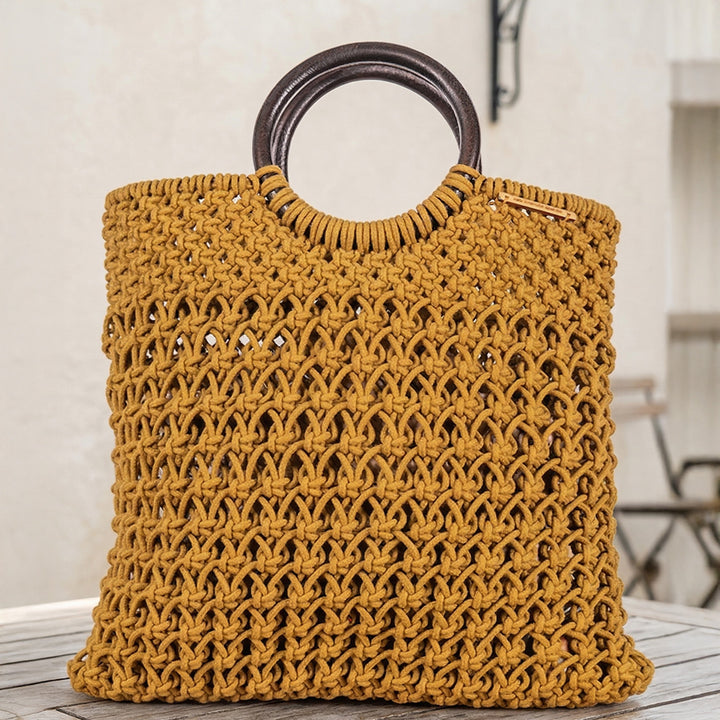 Handmade Macrame Ready for Brunch Bag