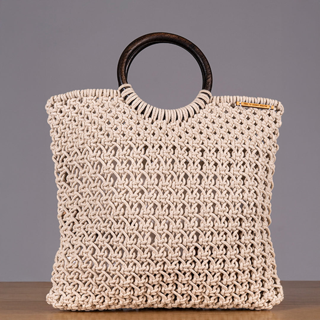 Handmade Macrame Ready for Brunch Bag