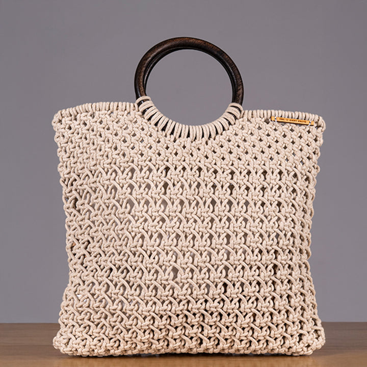 Handmade Macrame Ready for Brunch Bag