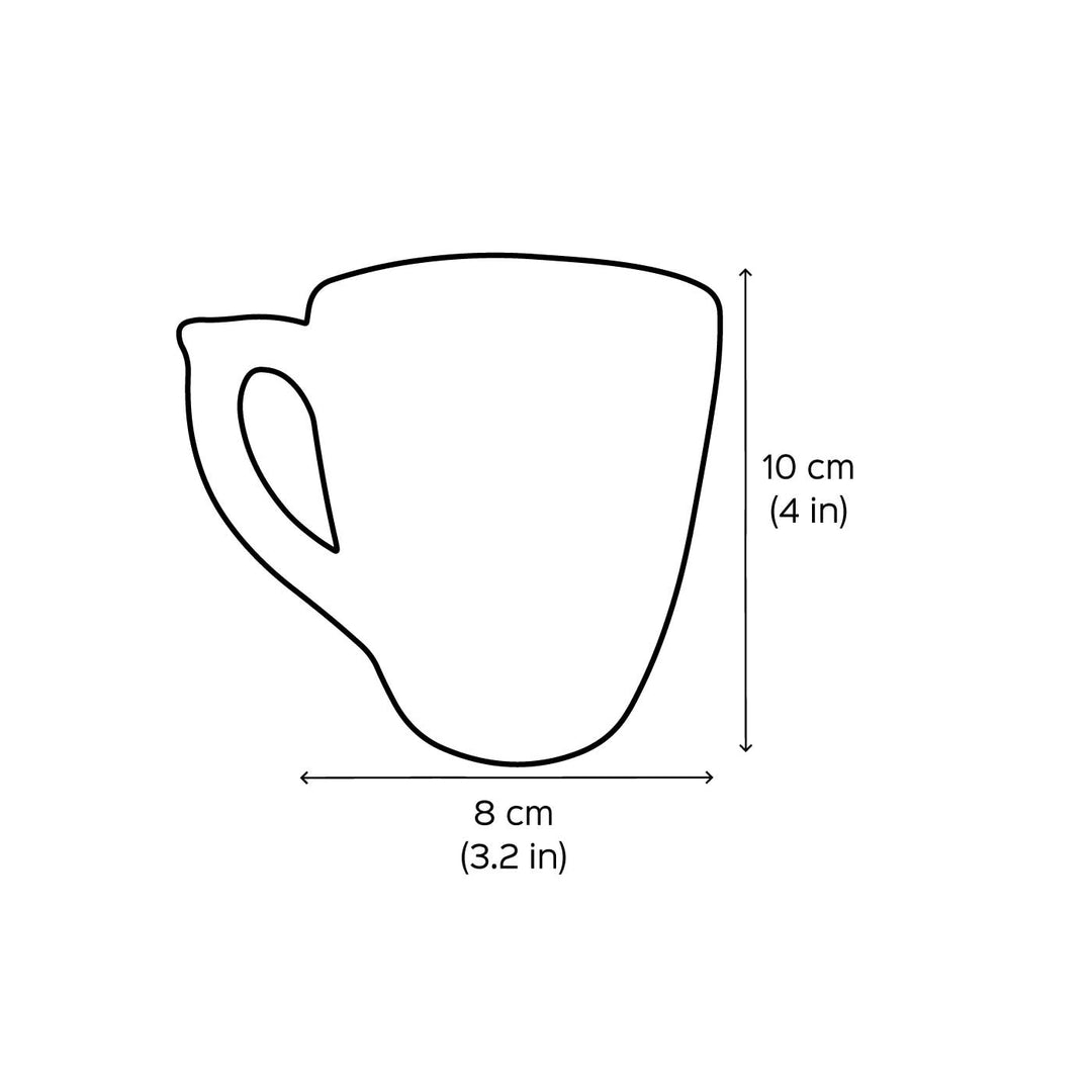 Handpainted Personalised 3D Terracotta Mug with Plant Lover Avatar Illustrations