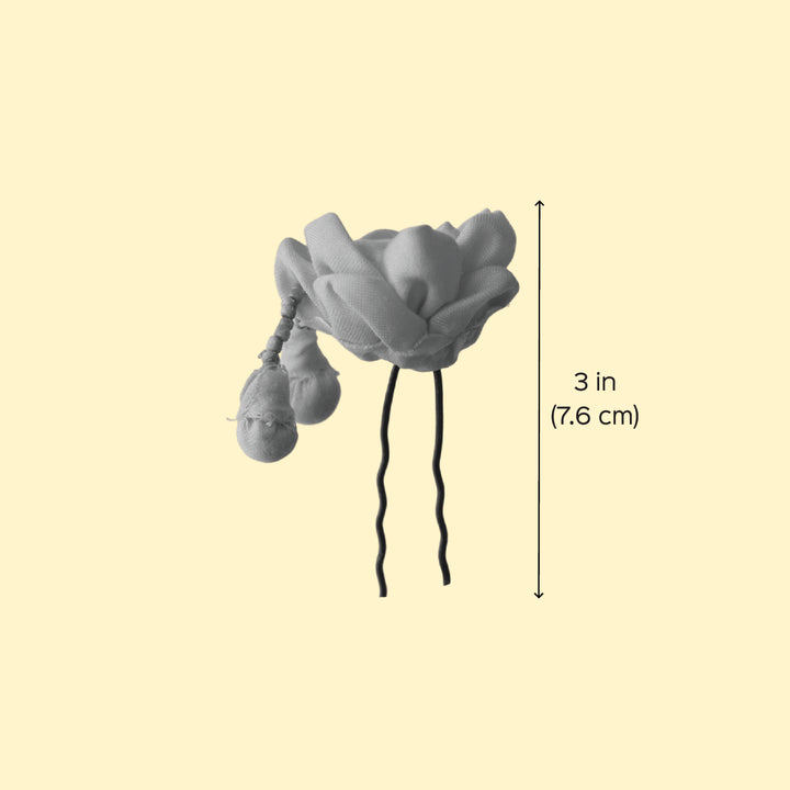 Multicolor Silk Coton Patakha Hairpin