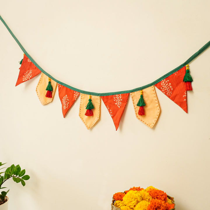 90 In | Handmade Decorative Damini Fabric Toran