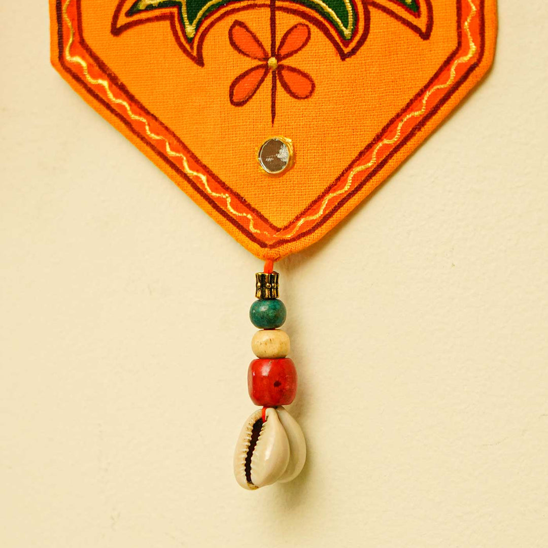 36 In | Handmade Yellow Madhubani Art Toran
