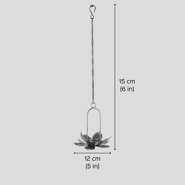 4 pc | Handmade Hanging Hook Tealight Holder