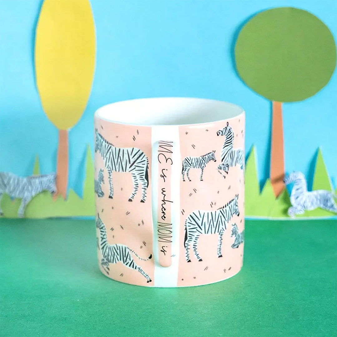 Handmade Home Is Where Mum Is Fine China Mug