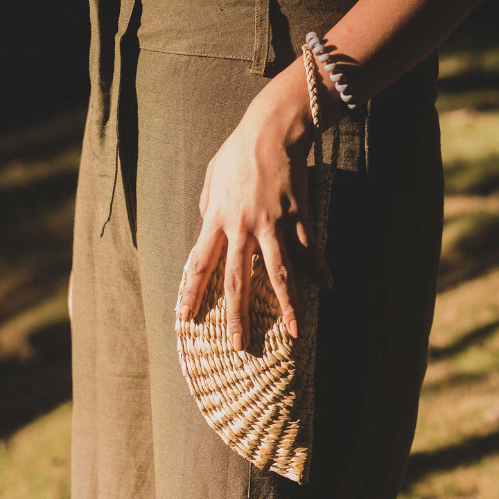 Handmade Water Reed Mini Clutch