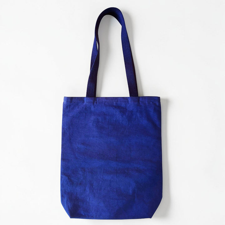 Hand-Embroidered Dori Work Blue Deewani Tote Bag