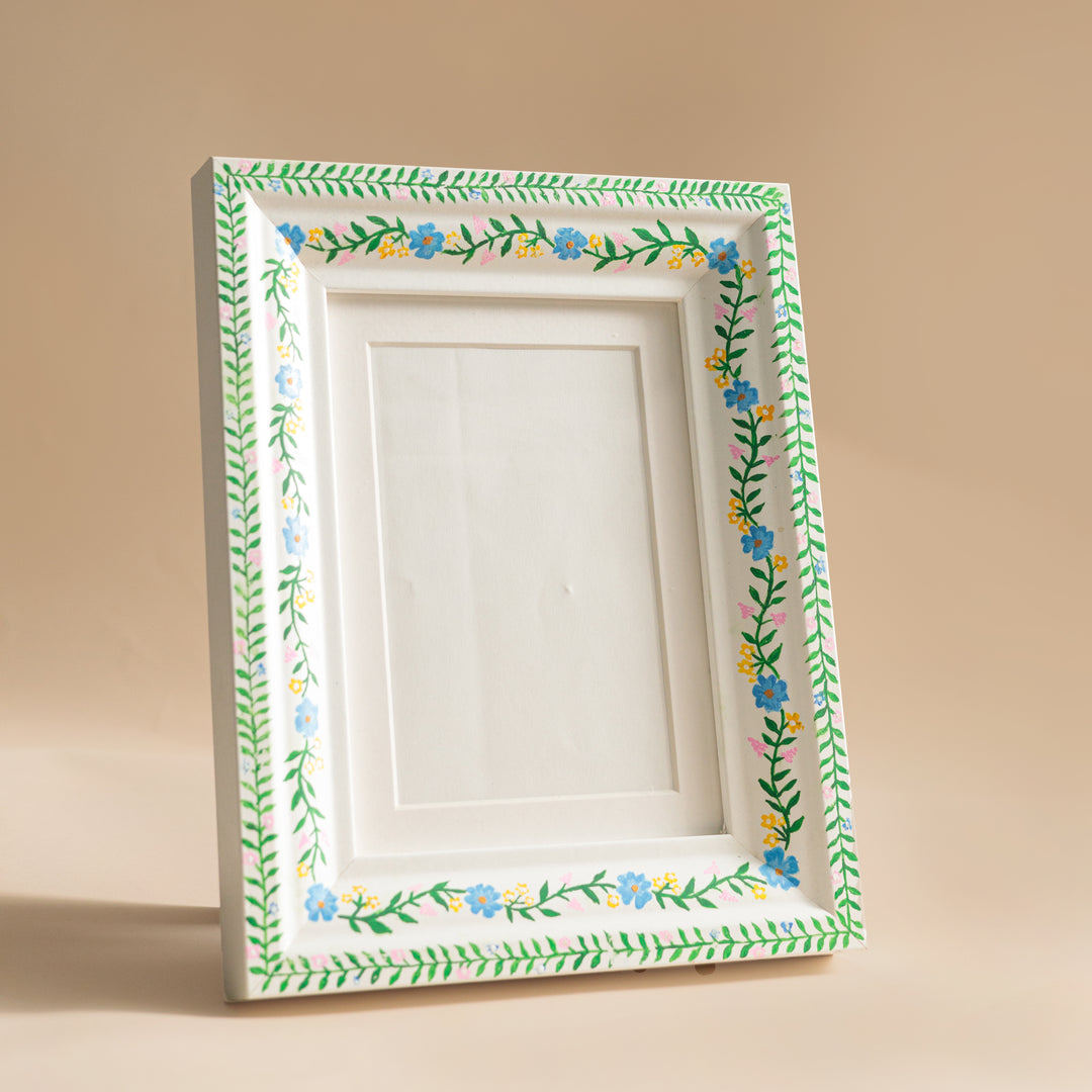 Handmade Jaipuri Art MDF Wood Photo Frame