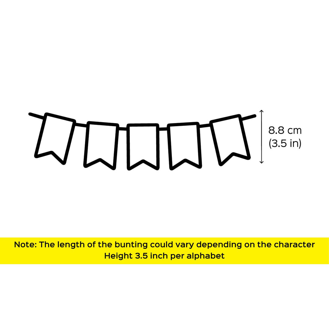 Handmade Baby Shark Theme Felt Happy Birthday Banner