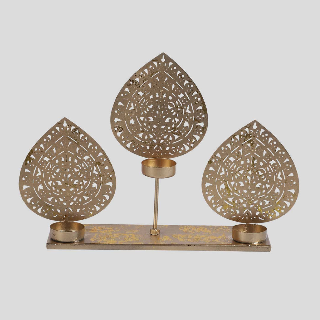 Handmade Leaf Tealight Holder