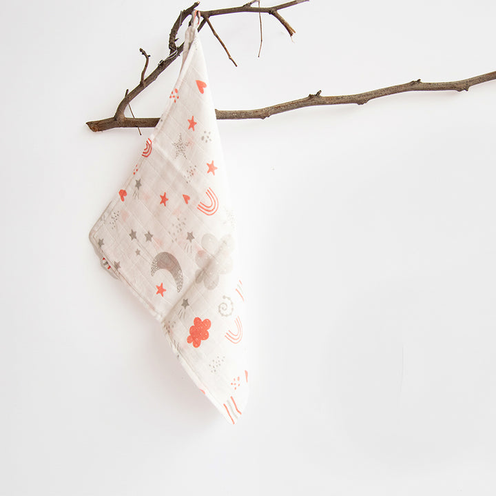 All Things Bright Organic Cotton Muslin Wipes Set | 0-4 Years | Set of 10