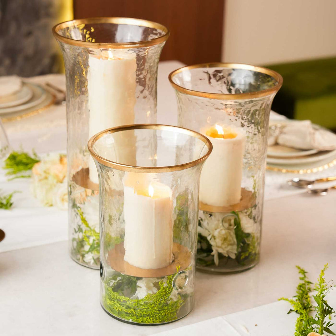 Handmade Magnifique Metal Candle Holder For Christmas Table Decoration