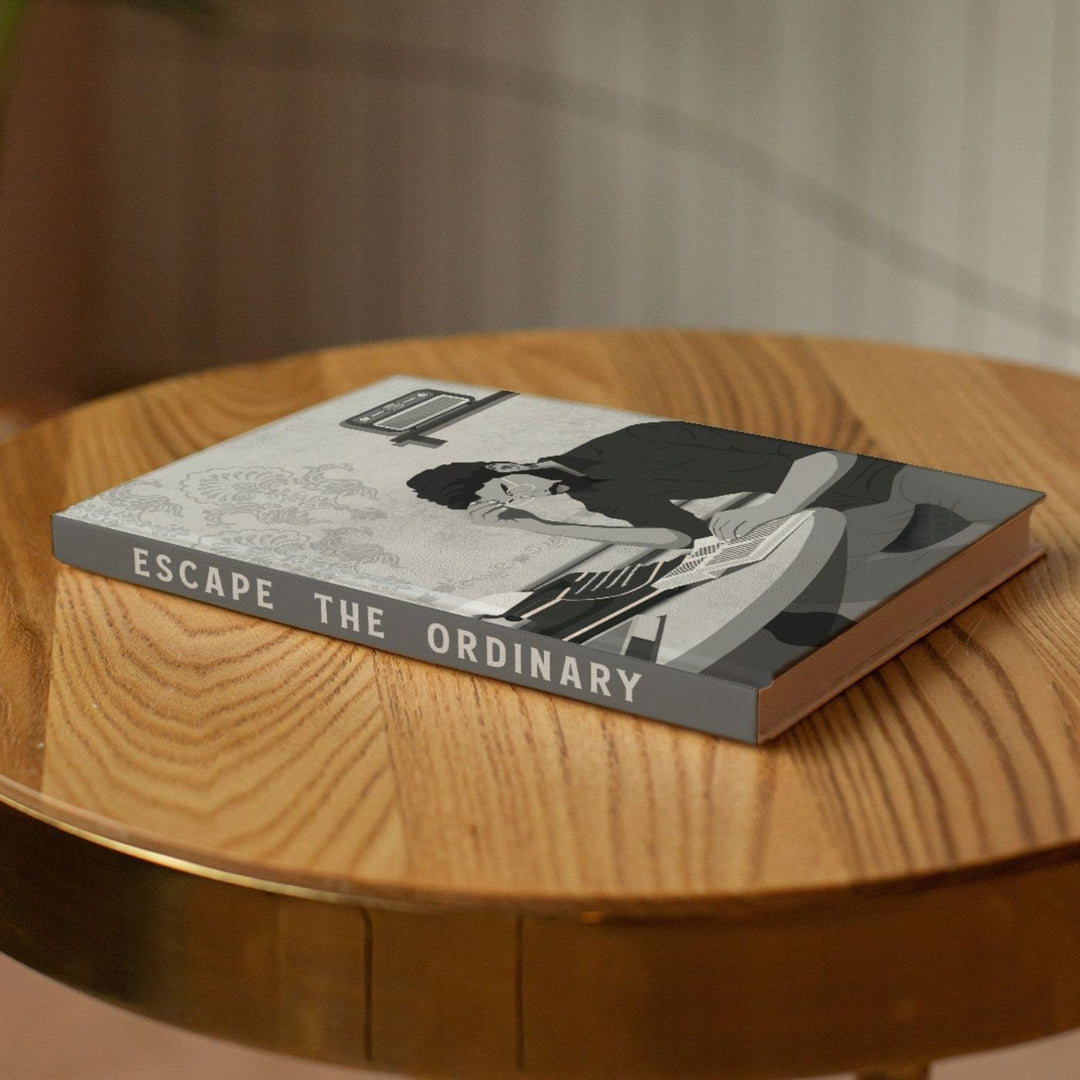 A5 Notebook with Printed Cover & Inspirational Quote | 200 Pages