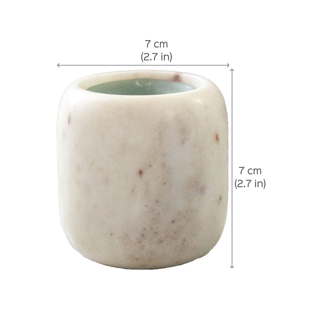 Indian Marble Lemongrass Scented Candle