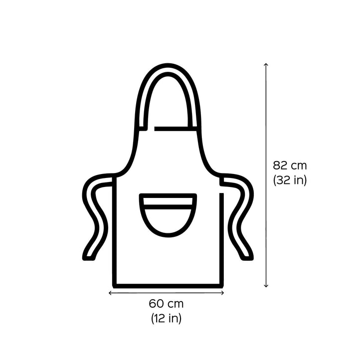 Printed Mom'S Kitchen Cotton Apron