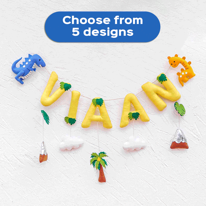 Handcrafted Personalized Themed Bunting For Kids Superhero - Hanging Name Garland Display