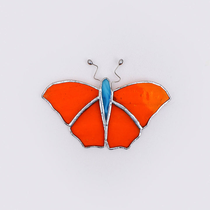 Handcrafted Stained Glass Hanging Suncatcher Butterfly