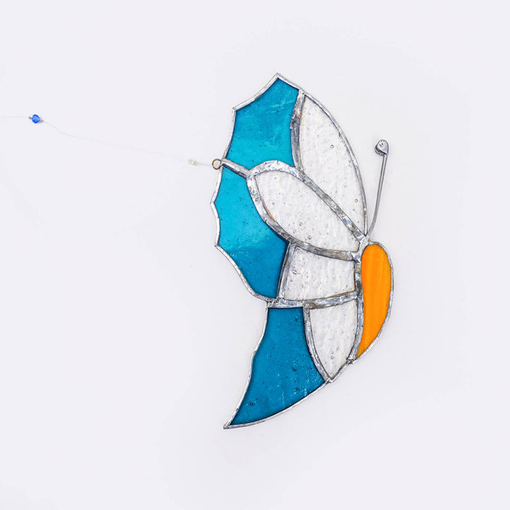 Handcrafted Stained Glass Hanging Suncatcher Butterfly
