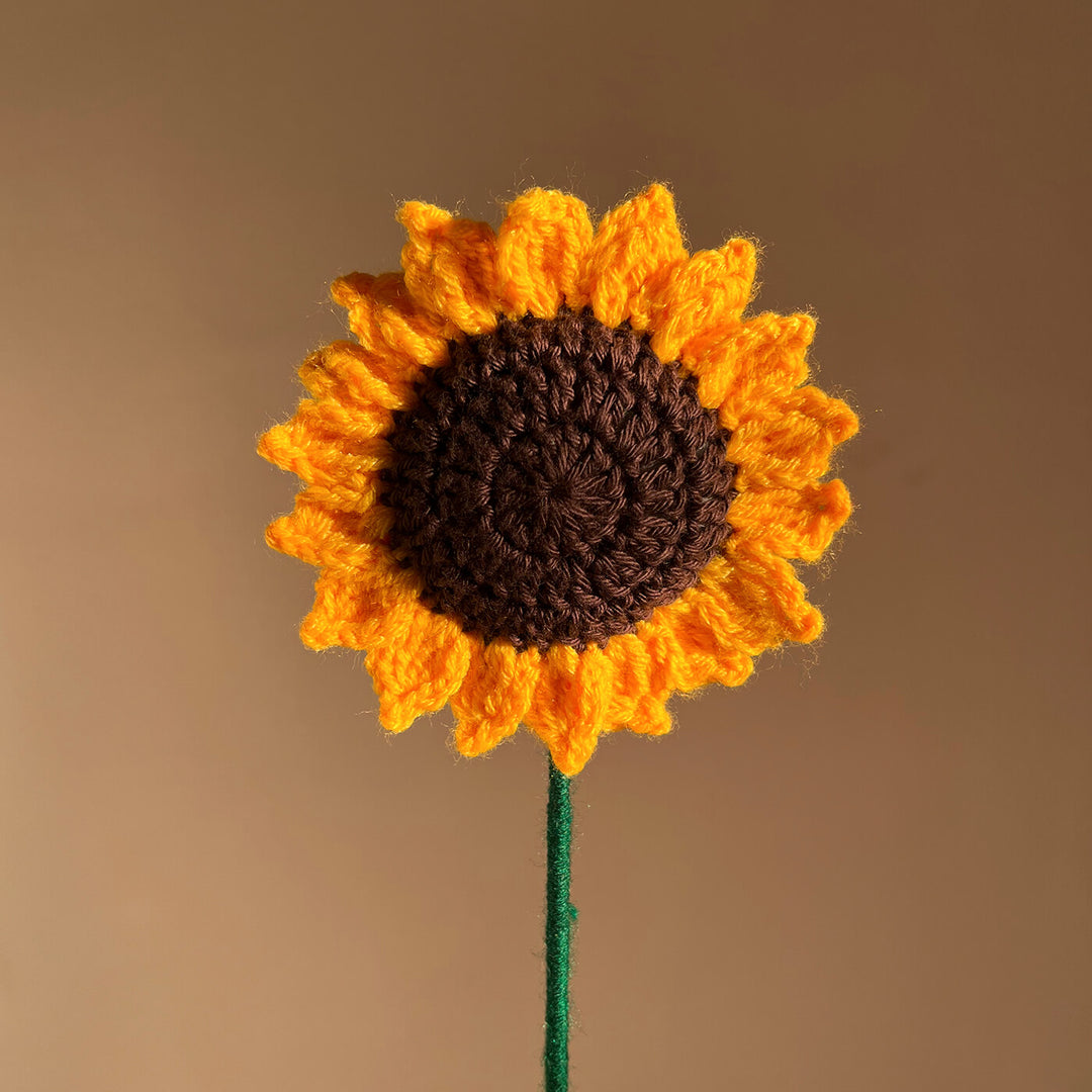 Handcrafted Crochet Flower | Sunflower