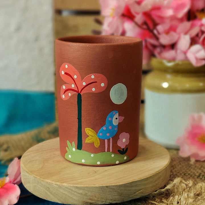 Handpainted Jungle Themed Tumblers for Kids