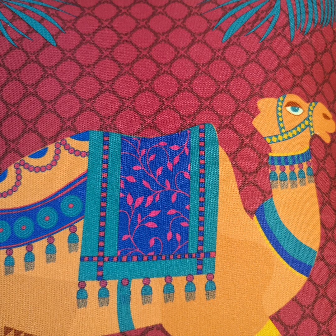 2 Pc | Printed Royal Caravan Cushion Covers