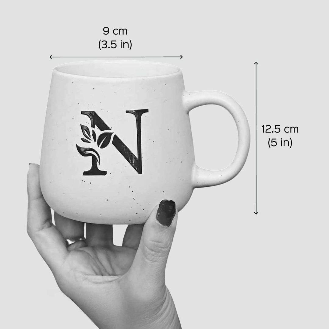 Personalized Pastel Ceramic Stainless Steel Mug | 350 ml