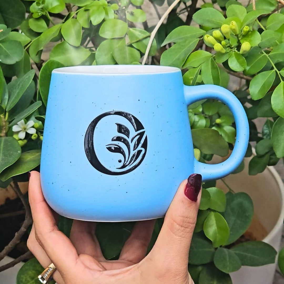 Personalized Pastel Ceramic Stainless Steel Mug | 350 ml