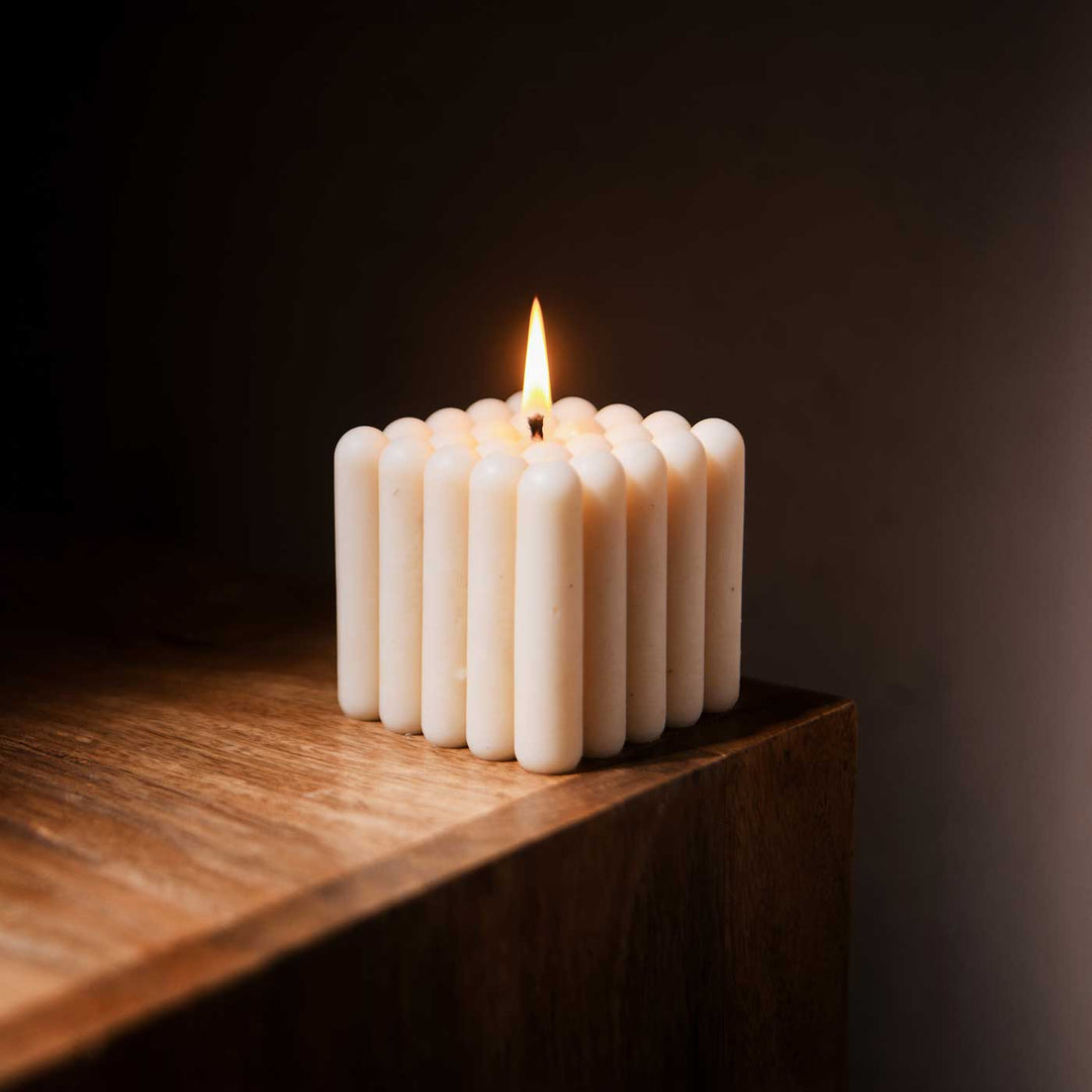 Handmade Piazza Di Luce Soy Wax Candles For Christmas Decoration