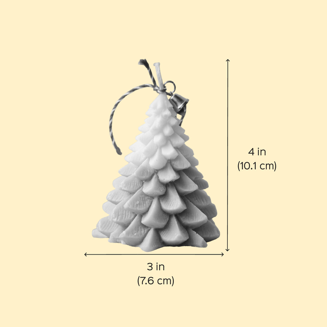 Handmade Ombre Christmas Tree Soy Wax Scented Candle