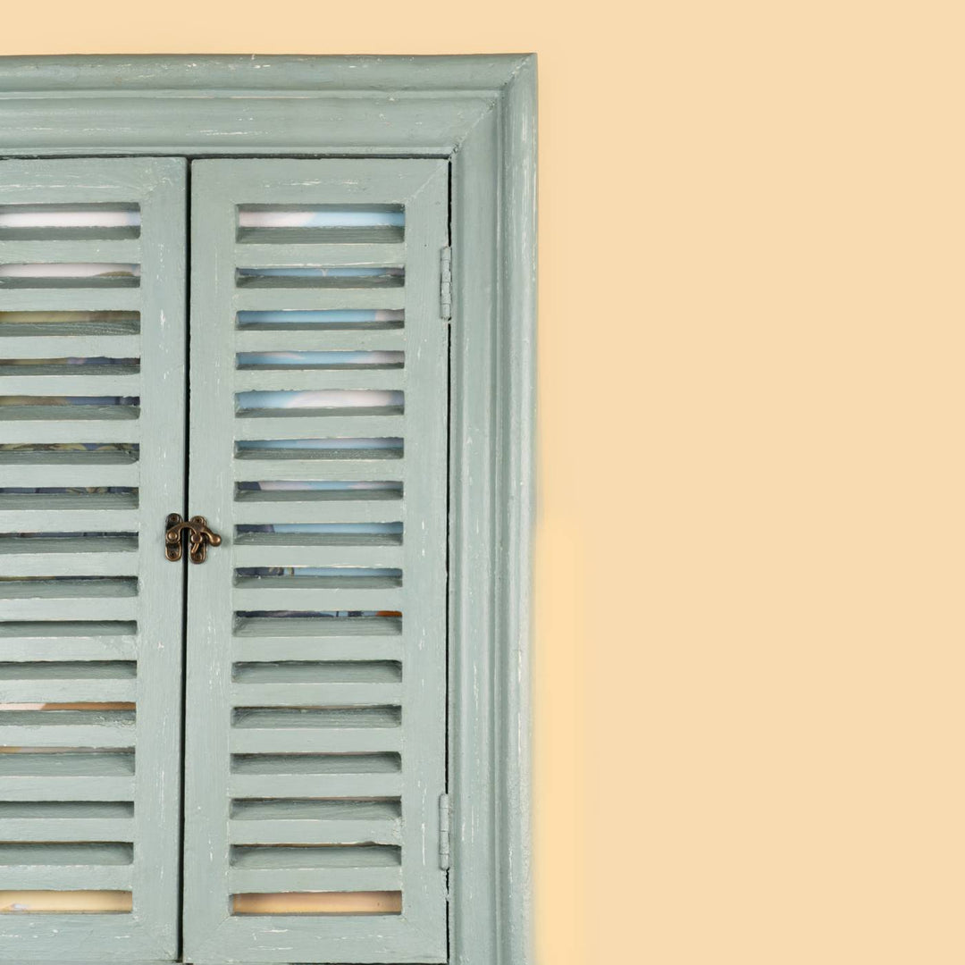 Rectangular Wooden Window Frame