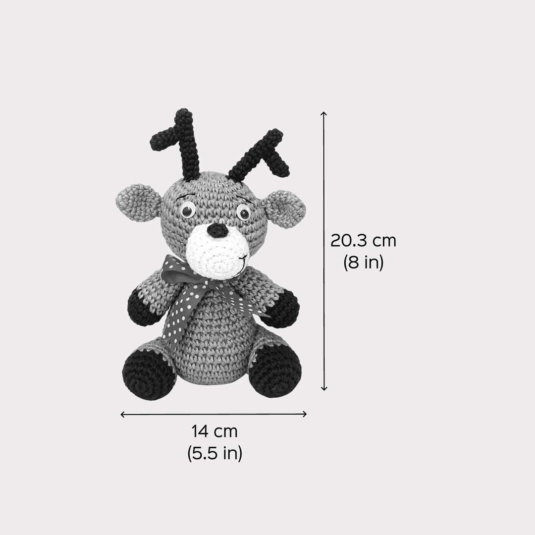 Handmade Crochet Reindeer Toy Crochet | Secret Santa Gift Ideas