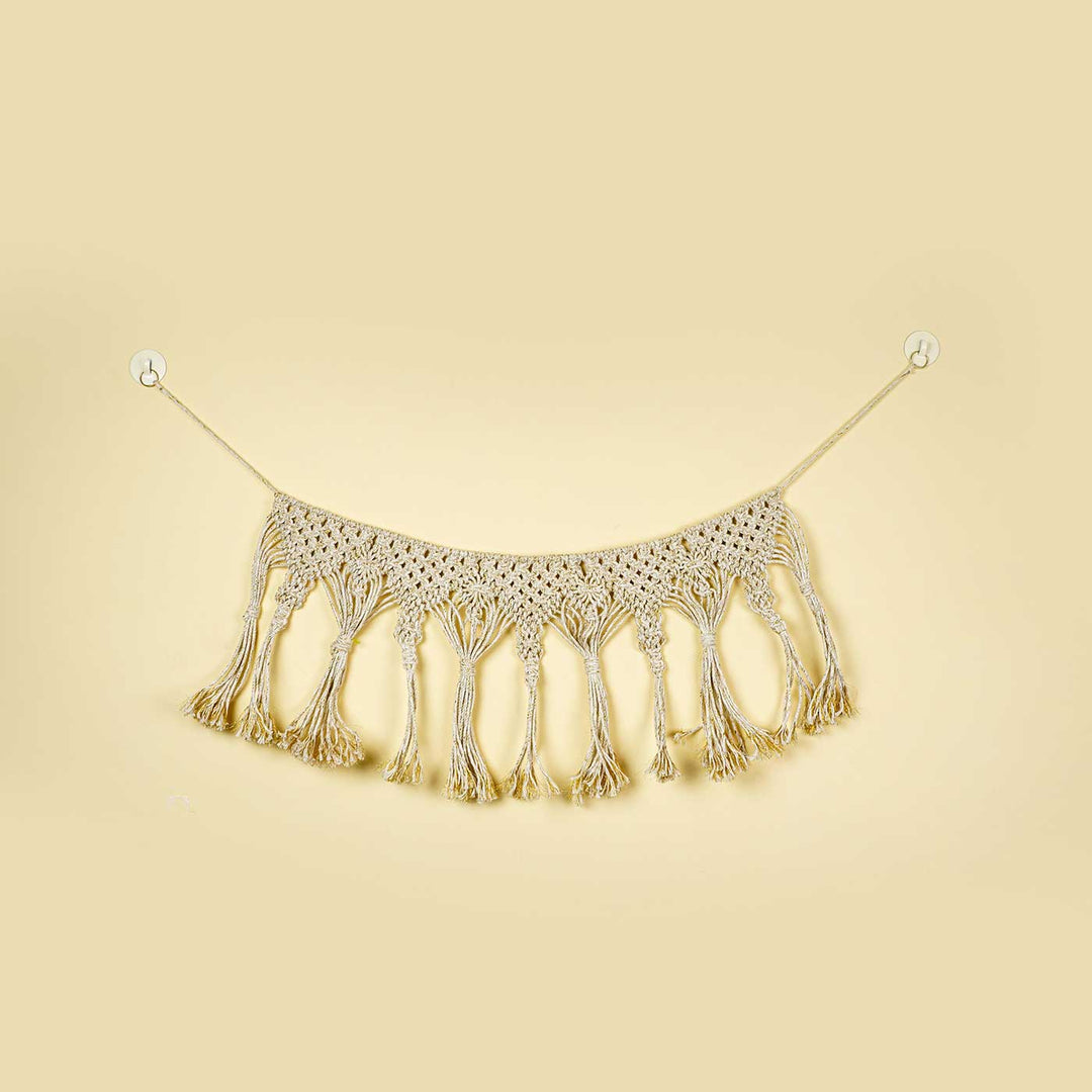 45 In | Handcrafted Boho Style Macrame Door Toran