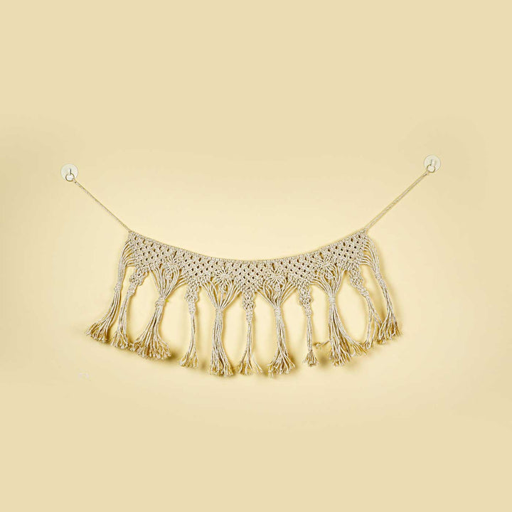 45 In | Handcrafted Boho Style Macrame Door Toran