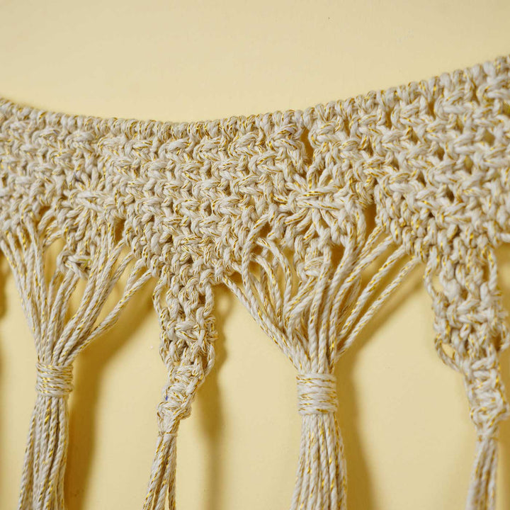 45 In | Handcrafted Boho Style Macrame Door Toran