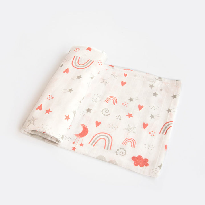 Ultra-Soft Rainbow Theme Swaddle for Kids | 0-4 Years