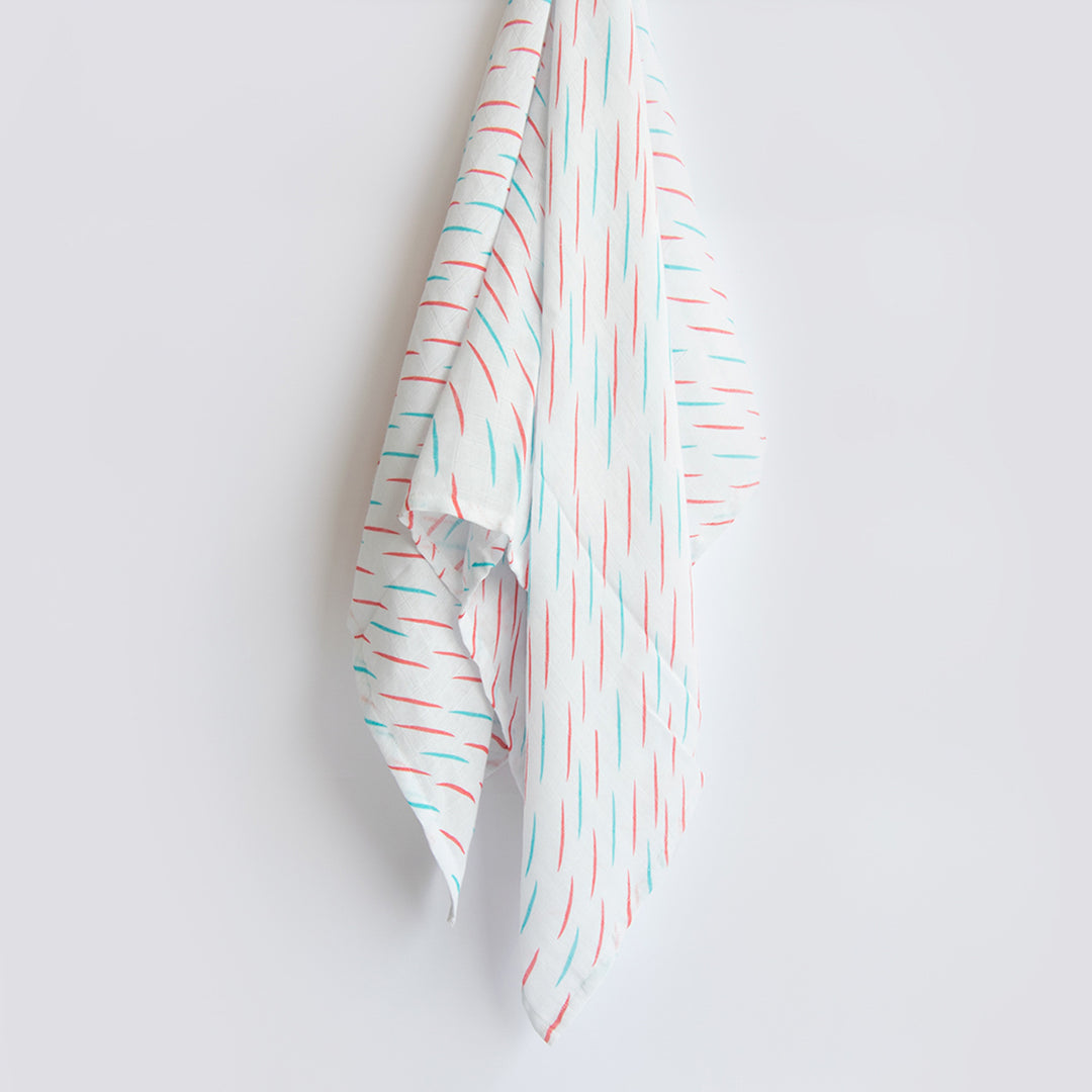 Ultra-Soft Doodle Theme Muslin Swaddle for Kids | 0-4 Years