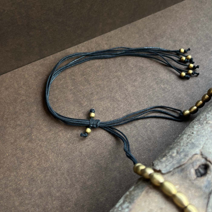Handmade Saisha Brass Necklace