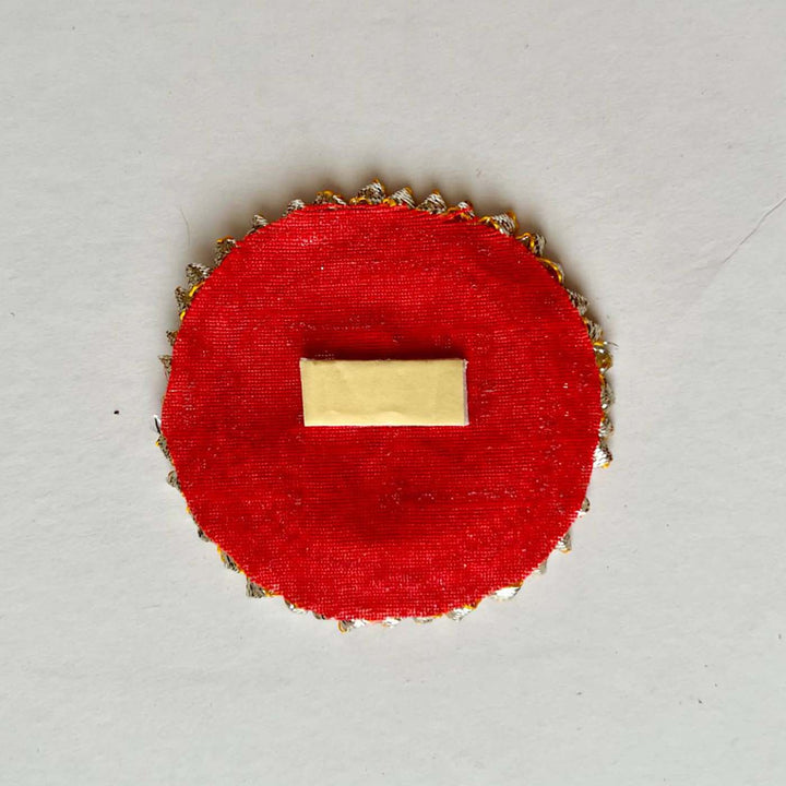 Handmade Gota Patti Swastik Festive Decor