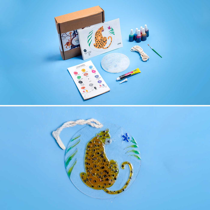 Paint By Number - All Inclusive DIY Kit With Acrylic Sheet Plates